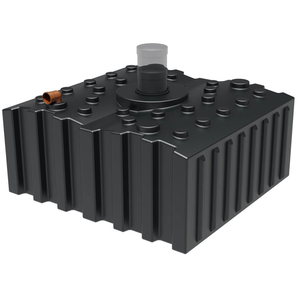 AQa.Line Flachtank-Senkgrube 5000 L (Fäkalien-Sammelgrube)