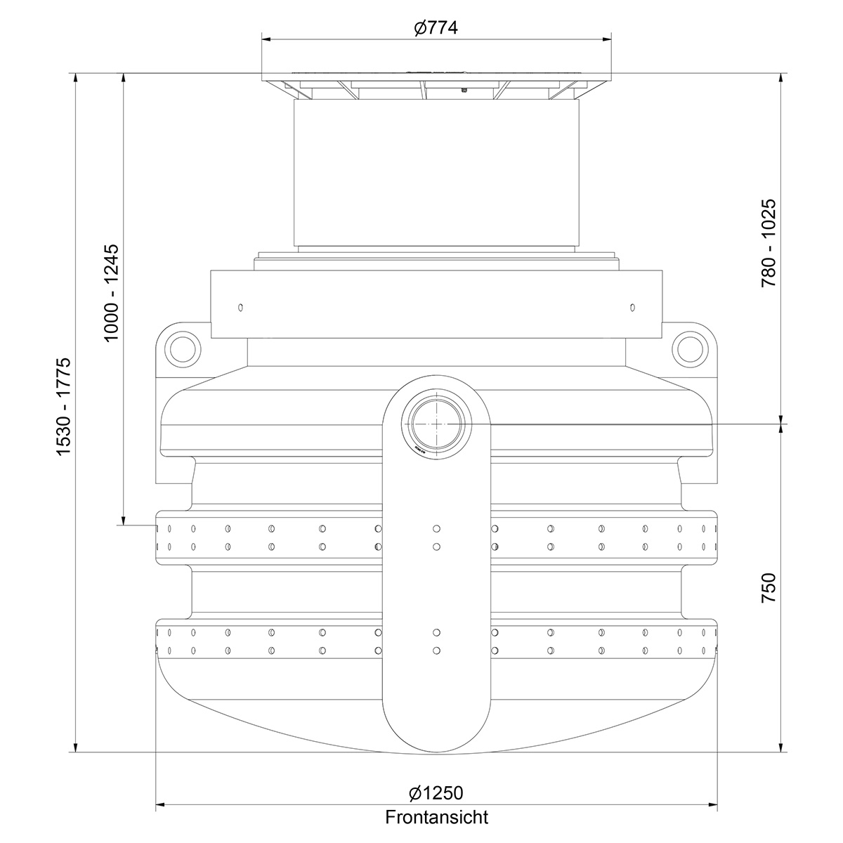Sickerschacht 1000 l 