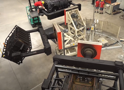 Produktion einer Zisterne