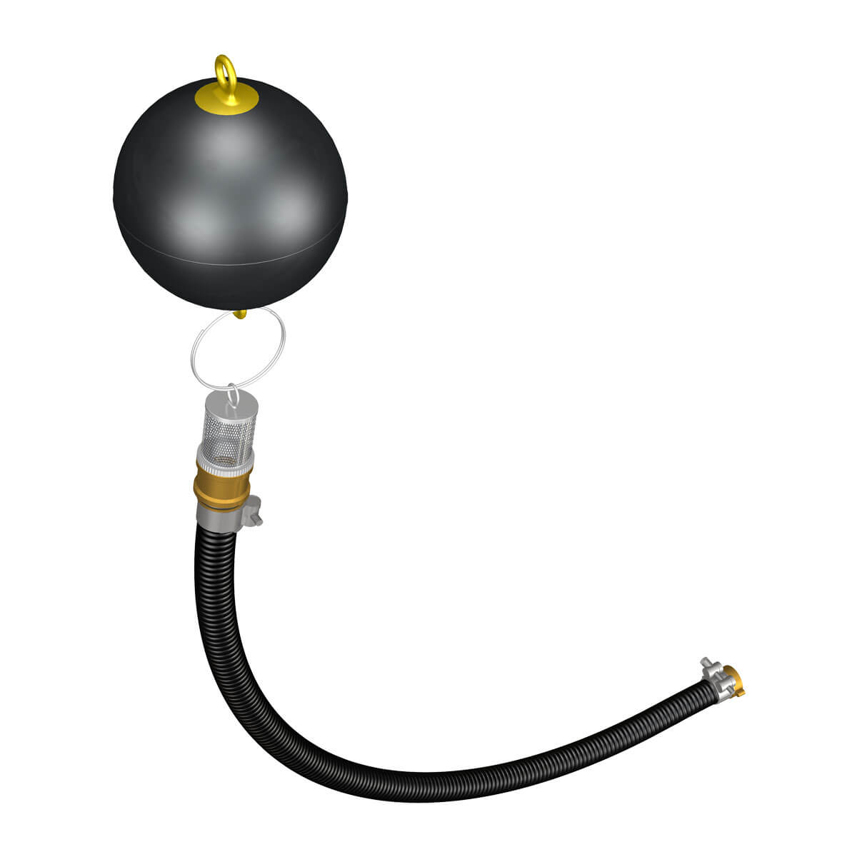 Schwimmender Ansaugfilter f