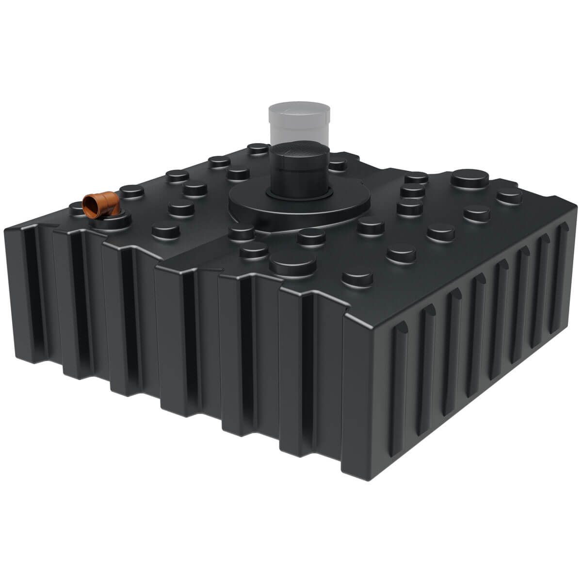 AQa.Line Flachtank-Senkgrube 4000 L (Fäkalien-Sammelgrube)